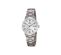 Festina Reloj Mujer Analógico de Titanio Gris - Movimiento de Cuarzo - Relojes Mujer - Cristal Mineral de Alta Resistencia - Resistente al Agua 5 ATM - Calendario F20436/1