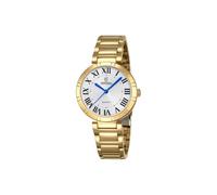 Festina Reloj Mujer F16938/3 Mademoiselle Caja de Acero Inoxidable 2n18 Dorado Correa de Acero Inoxidable Plateado