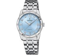 Festina Reloj Mujer F16940/E Mademoiselle Caja de Acero Inoxidable Gris Correa de Acero Inoxidable Gris