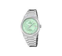Festina Reloj Mujer F20035/3 Swiss Made Caja de Acero Inoxidable 316l Plateado Correa de Acero Inoxidable 316l Plateado