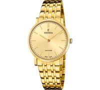 Festina Reloj Mujer F20048/3 Classics Caja de Acero Inoxidable 316l Dorado Correa de Acero Inoxidable 316l Dorado