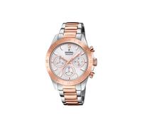 Reloj FESTINA para Mujer F20398/1 Boyfriend Collection Caja de Acero Inoxidable 316l Multicolor Correa de Acero Inoxidable 316l Gris Plata
