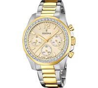 Festina Reloj Mujer F20607/3 Boyfriend Rainbow Caja de Acero Inoxidable 316l Multi Correa de Acero Inoxidable 316l Multi