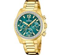 Festina Montre Femme Rainbow Verte Acier doré