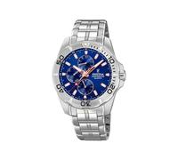 FESTINA Reloj Multiesfera para Hombre de Cuarzo con Correa en Acero Inoxidable F20445/5