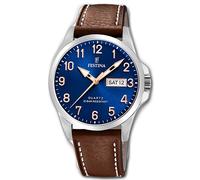 Festina Reloj para Hombre F20358/B Acero Inox Pulsera Clásico Braun UF20358/B