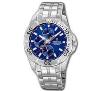 Festina Reloj para Hombre F20445/2 Acero Pulsera Multifunción Plata UF20445/2