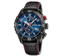 Festina Reloj para Hombre F20519/2 Pulsera de Cuero Cronógrafo Negro UF20519/2