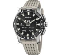 Festina Reloj Smartwatch Hombre Híbrido Connected Full D Caucho Gris Claro | Analógico Inteligente, Hasta 10 días de Batería, Pantalla Completa, Llamadas Bluetooth, GPS, Monitor Salud y Sueño F23305/7