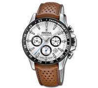 Festina Reloj Timeless Cronógrafo F20561/1 de Pulsera Cuero Braun UF20561/1
