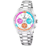 FESTINA Reloj Unisex Boyfriend Cronógrafo Acero/Multicolor Crono F20753/7