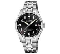 Festina Swiss Made F20151/D Reloj Automático Analógico Clásico Hombre Acero Inox