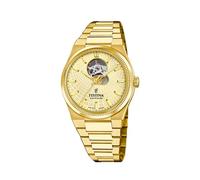 Festina Swiss Made F20062/2 Reloj Analógico Automático Hombre Dorado Acero