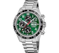 Festina Swiss Made Reloj Automático Hombre de Acero Inoxidable 316l Plateado Reloj Analógico Hombre - Calendario - Cristal Zafiro de Alta Resistencia - Resistente al Agua 10 ATM F20055/2 Automatic