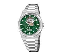 Festina Swiss Made Reloj Automático Hombre de Acero Inoxidable 316l Plateado Reloj Analógico Hombre - Cristal Zafiro de Alta Resistencia - Resistente al Agua 10 ATM F20053/3 Automatic