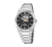 Festina Swiss Made Reloj Automático Hombre de Acero Inoxidable 316l Plateado Reloj Analógico Hombre - Cristal Zafiro de Alta Resistencia - Resistente al Agua 10 ATM F20053/4 Automatic