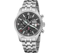 Festina Swiss Made Reloj Automático Hombre de Acero Inoxidable 316l Plateado Reloj Analógico Hombre - Calendario - Cristal Zafiro de Alta Resistencia - Resistente al Agua 10 ATM F20158/1 Automatic