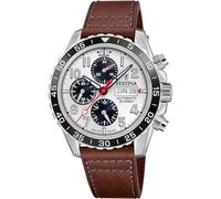 Festina Swiss Made Reloj Automático Hombre de Cuero Marrón Reloj Analógico Hombre - Calendario - Cristal Zafiro de Alta Resistencia - Resistente al Agua 10 ATM Elegante F20056/1 Automatic