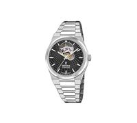 Festina Swiss Made Reloj Automático Mujer de Acero Inoxidable 316l Plateado - Cristal de Zafiro de Alta Resistencia - Resistente al Agua 10 ATM F20054/6 - Automatic
