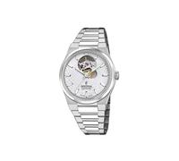 Festina Swiss Made Reloj Automático Mujer de Acero Inoxidable 316l Plateado