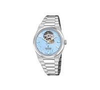 Festina Swiss Made Reloj Automático Mujer de Acero Inoxidable 316l Plateado
