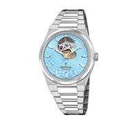 Festina Swiss Made Reloj Automático Mujer de Acero Inoxidable 316l Plateado - Cristal de Zafiro de Alta Resistencia - Resistente al Agua 10 ATM F20054/4 - Automatic