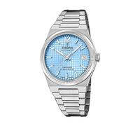 Festina Swiss Made Reloj Automático Mujer de Acero Inoxidable 316l Plateado | Cristal de Zafiro de Alta Resistencia, Resistente al Agua 10 ATM, Calendario F20029/2
