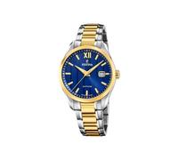 Festina Swiss Made Reloj Hombre Analógico de Acero Inoxidable 316l | Multicolor, Movimiento de Cuarzo, Calendario, Cristal Zafiro de Alta Resistencia, Resistente al Agua 5 ATM F20027/2