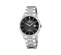 Festina Swiss Made Reloj Hombre Analógico de Acero Inoxidable 316l Plateado