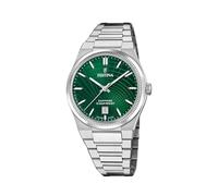 Festina Swiss Made Reloj Hombre Analógico de Acero Inoxidable 316l Plateado - Cuarzo - Calendario - Cristal Zafiro de Alta Resistencia - Resistente al Agua 10 ATM F20051/5 Rive Collection