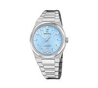 Festina Swiss Made Reloj Hombre Analógico de Acero Inoxidable 316l Plateado - Cuarzo - Calendario - Cristal Zafiro de Alta Resistencia - Resistente al Agua 10 ATM F20051/3 Rive Collection