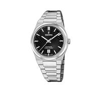 Festina Swiss Made Reloj Hombre Analógico de Acero Inoxidable 316l Plateado - Cuarzo - Calendario - Cristal Zafiro de Alta Resistencia - Resistente al Agua 10 ATM F20051/6 Rive Collection