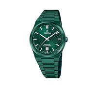 Festina Swiss Made Reloj Hombre Analógico de Acero Inoxidable 316l Verde - Movimiento de Cuarzo - Calendario - Cristal Zafiro de Alta Resistencia - Resistente al Agua 10 ATM F20079/1 Rive Collection