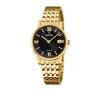 Festina Swiss Made Reloj Mujer Analógico de Acero Inoxidable 316l Dorado
