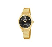 Reloj Festina F20077/5 Mujer Cuarzo Analógico Oro/Negro Acero Inox Malla