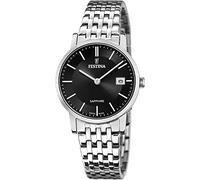 Festina – Reloj mujer F20019/3 Classic Steel – Acero 316L plateado, cuarzo, zafiro 5 ATM, calendario