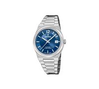 Festina Swiss Made Reloj Mujer Analógico de Acero Inoxidable 316l Plateado - Movimiento de Cuarzo - Cristal Zafiro Resistente - Resistente al Agua 10 ATM - Calendario F20035/4 - Rive Collection