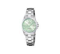 Festina Swiss Made Reloj Mujer Analógico de Acero Inoxidable 316l Plateado - Movimiento de Cuarzo - Cristal Zafiro Resistente - Resistente al Agua 10 ATM - Calendario F20049/2 - Classic Steel