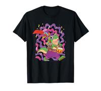 Festival de dinosaurio T rex de Mardi Gras Camiseta