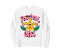 Festival de Verano Música Artes 60s 70s Groovy Retro Festivales Sudadera