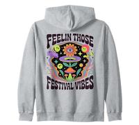 Festival de Verano Música Artes 60s 70s Groovy Retro Festivales Sudadera con Capucha