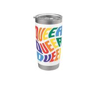 Festival del Orgullo Gay Queer Queer LGBTQ Vaso térmico de acero inoxidable de doble pared