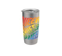 Festival del Orgullo Gay Queer Queer LGBTQ Vaso térmico de acero inoxidable de doble pared