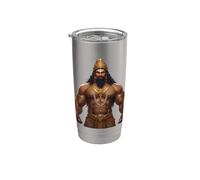 Festival del Rey Mahabali Bali Asura Onam Vaso térmico de acero inoxidable de doble pared