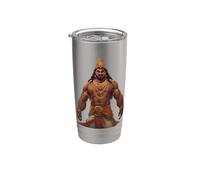 Festival del Rey Mahabali Bali Asura Onam Vaso térmico de acero inoxidable de doble pared