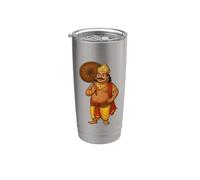 Festival del Rey Mahabali Bali Asura Onam Vaso térmico de acero inoxidable de doble pared