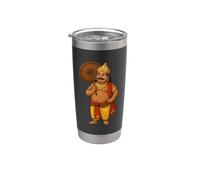 Festival del Rey Mahabali Bali Asura Onam Vaso térmico de acero inoxidable de doble pared