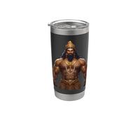 Festival del Rey Mahabali Bali Asura Onam Vaso térmico de acero inoxidable de doble pared
