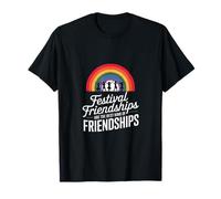 FESTIVAL FRIENDSHIPS ARE THE BEST KIND OF FRIENDSHIPS Camiseta