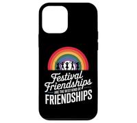 FESTIVAL FRIENDSHIPS ARE THE BEST KIND OF FRIENDSHIPS Carcasa para iPhone 12 mini